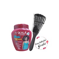 Mascarilla 2En1 Potao Do Amor Skala Cabello Maltratado (1Kg)+ Peine Regalo